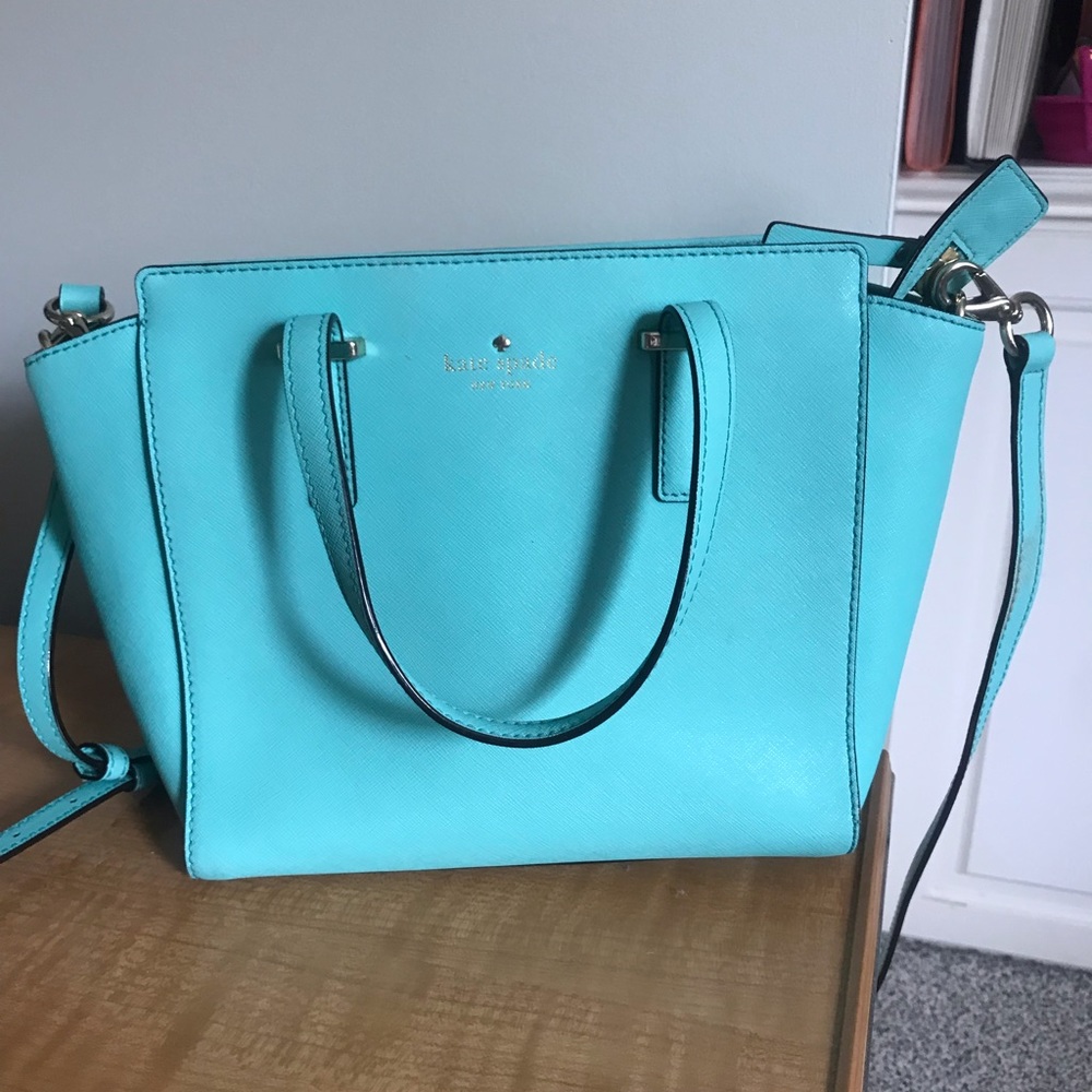 Blue kate spade cedar street Hayden bag